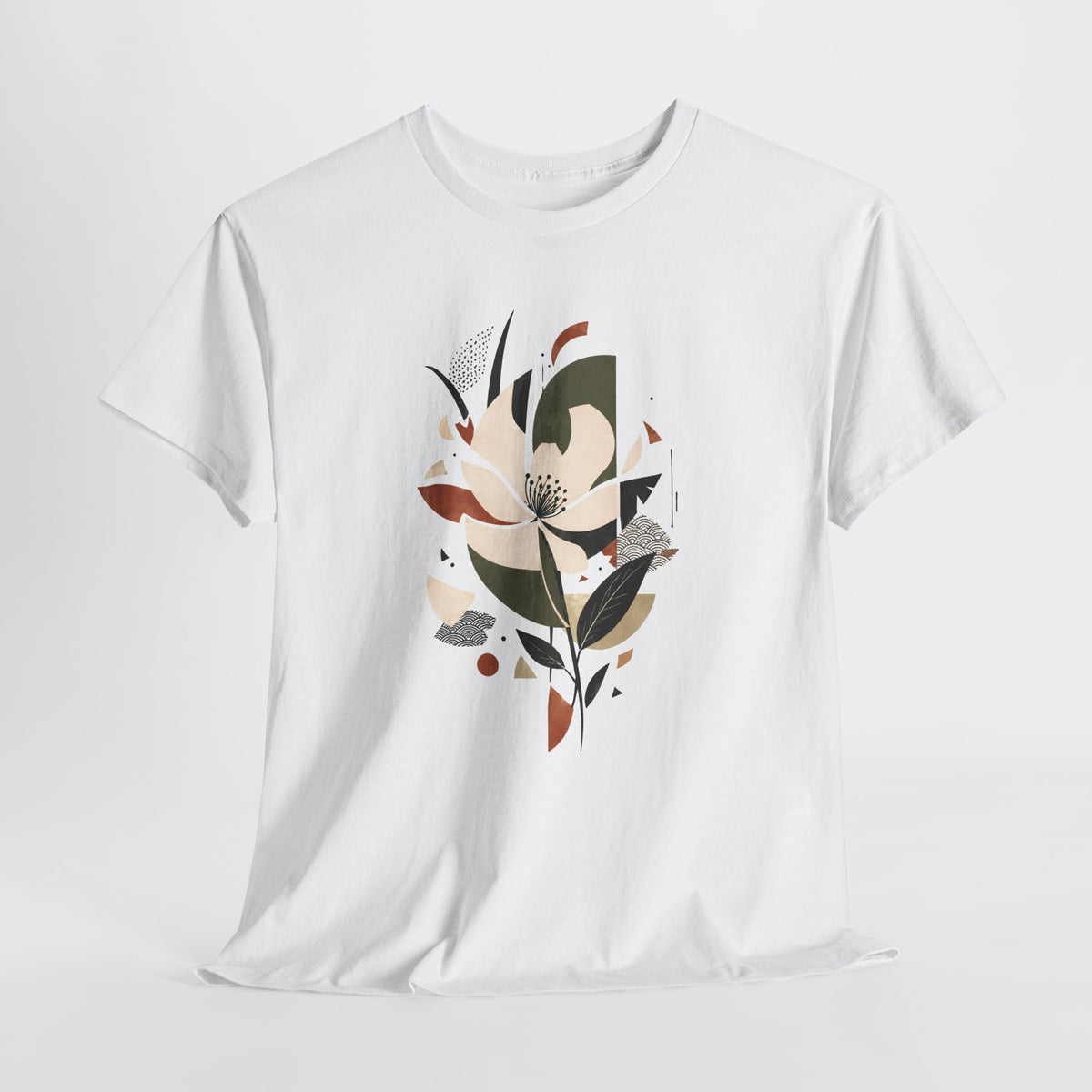 Botanical Flower Collage T-Shirt