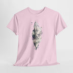 Crystal and Botanical Illustration T-Shirt