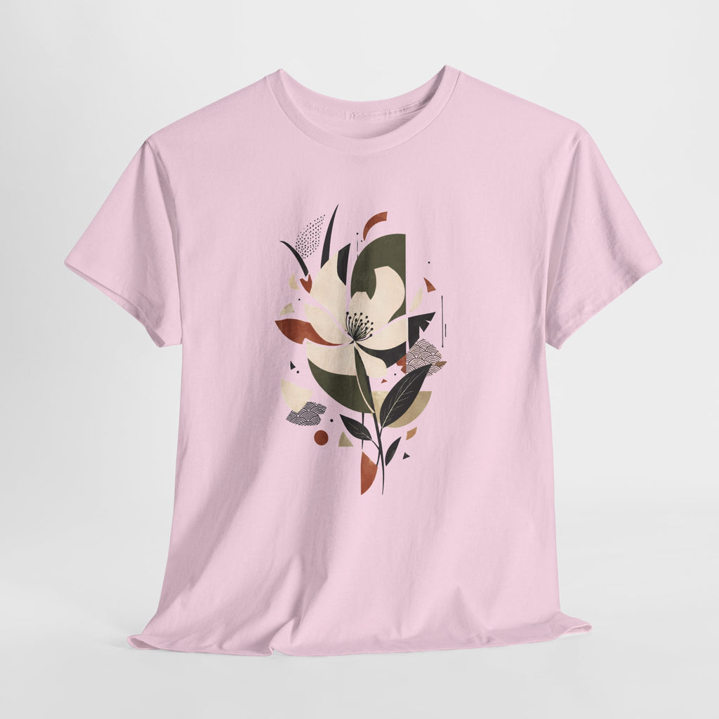 Botanical Flower Collage T-Shirt