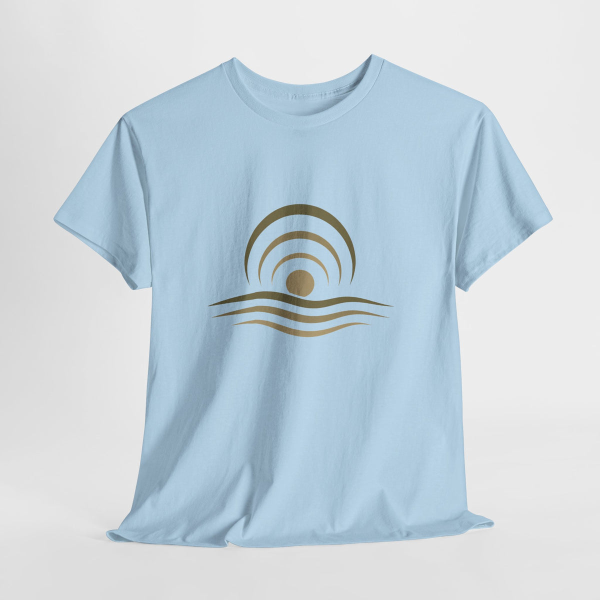 Minimalist Ocean Sunset T-Shirt