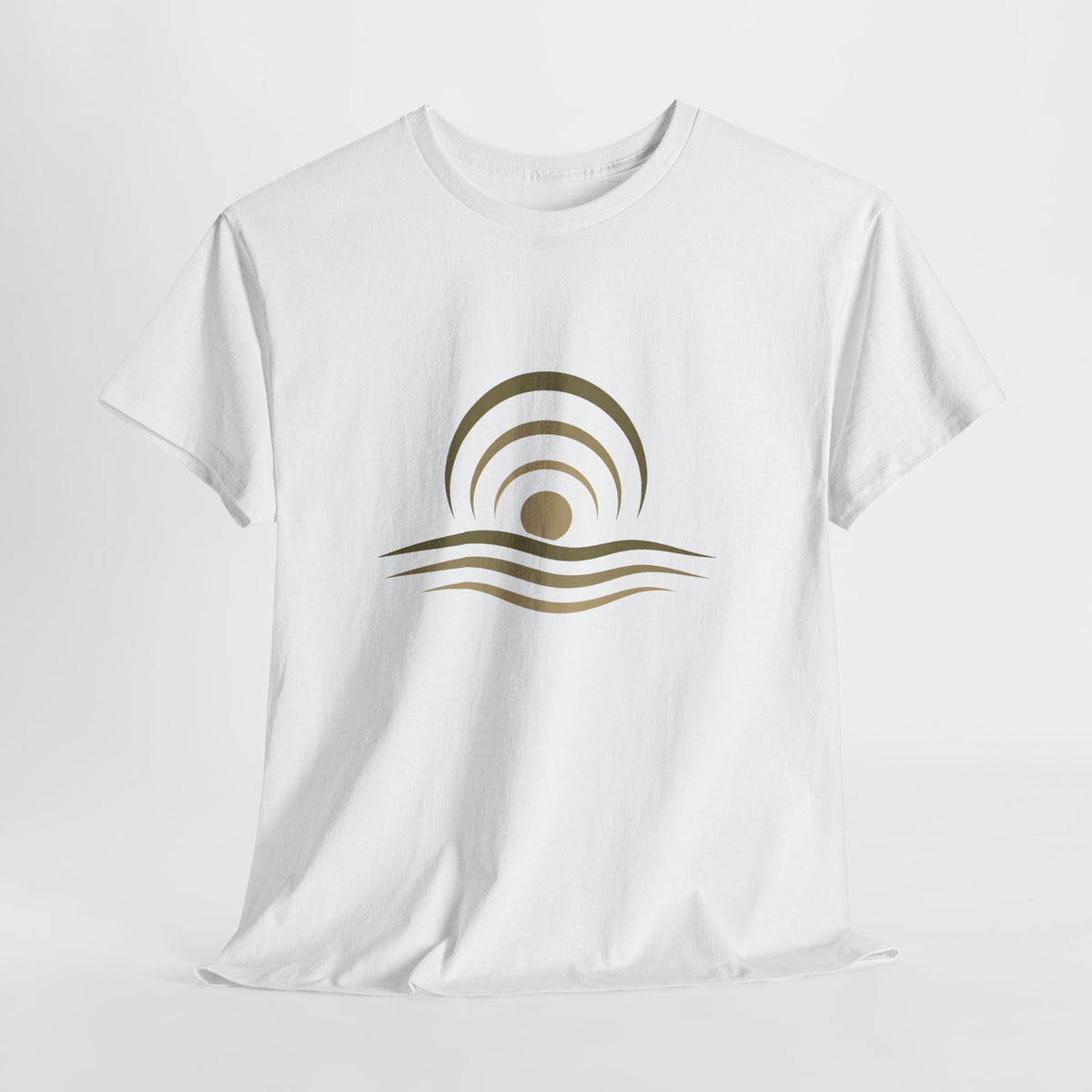 Minimalist Ocean Sunset T-Shirt
