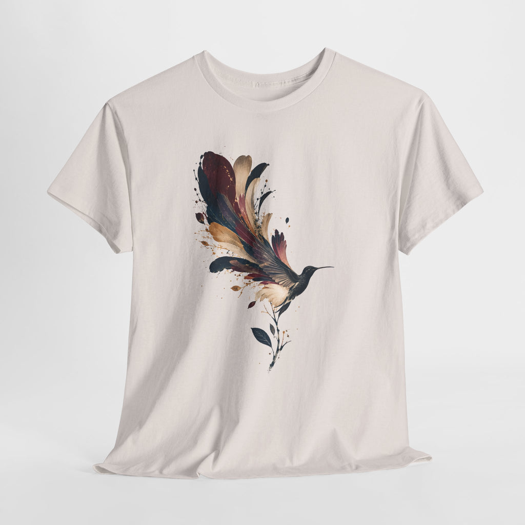 Hummingbird and Floral Wing Tee