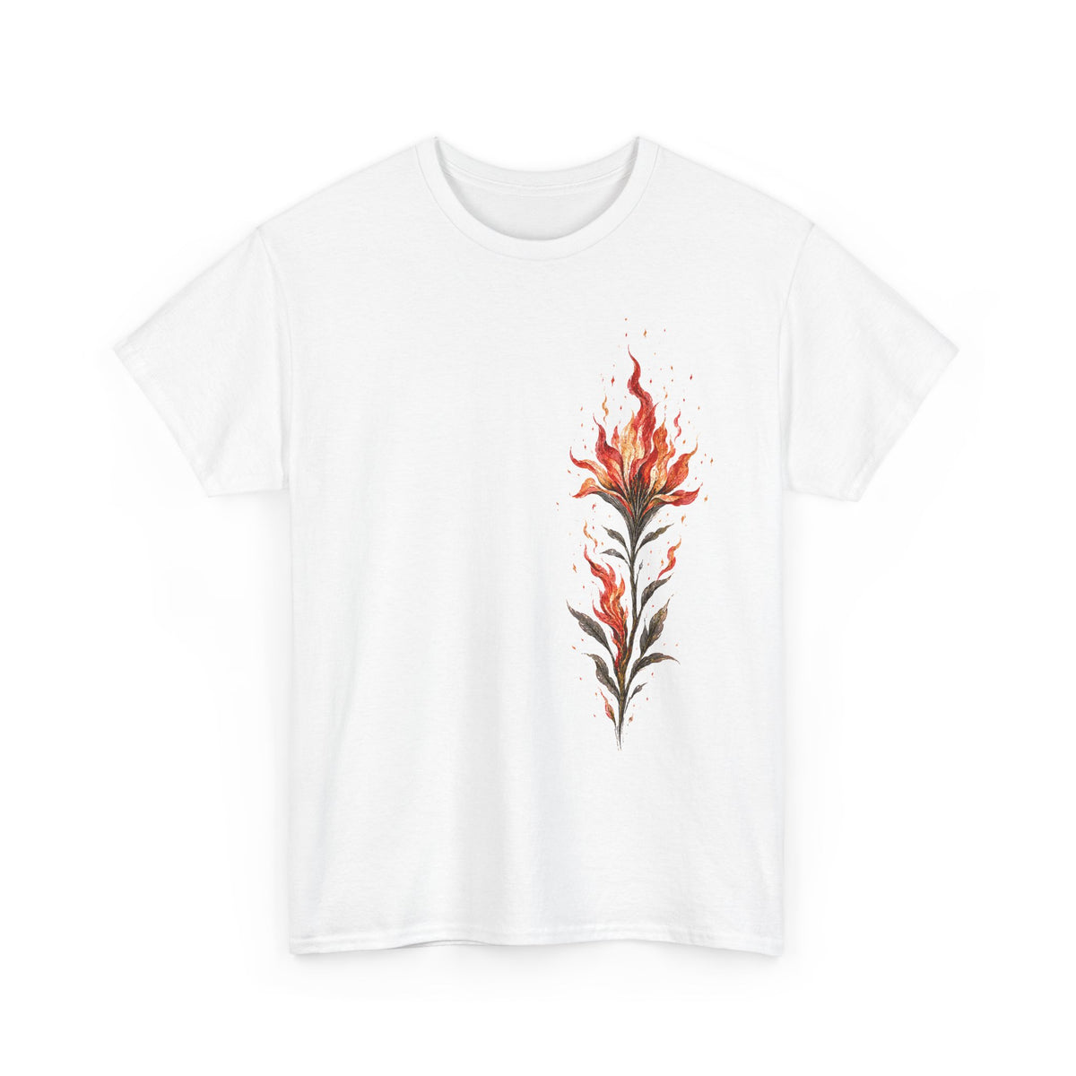 Burning Flower T-Shirt