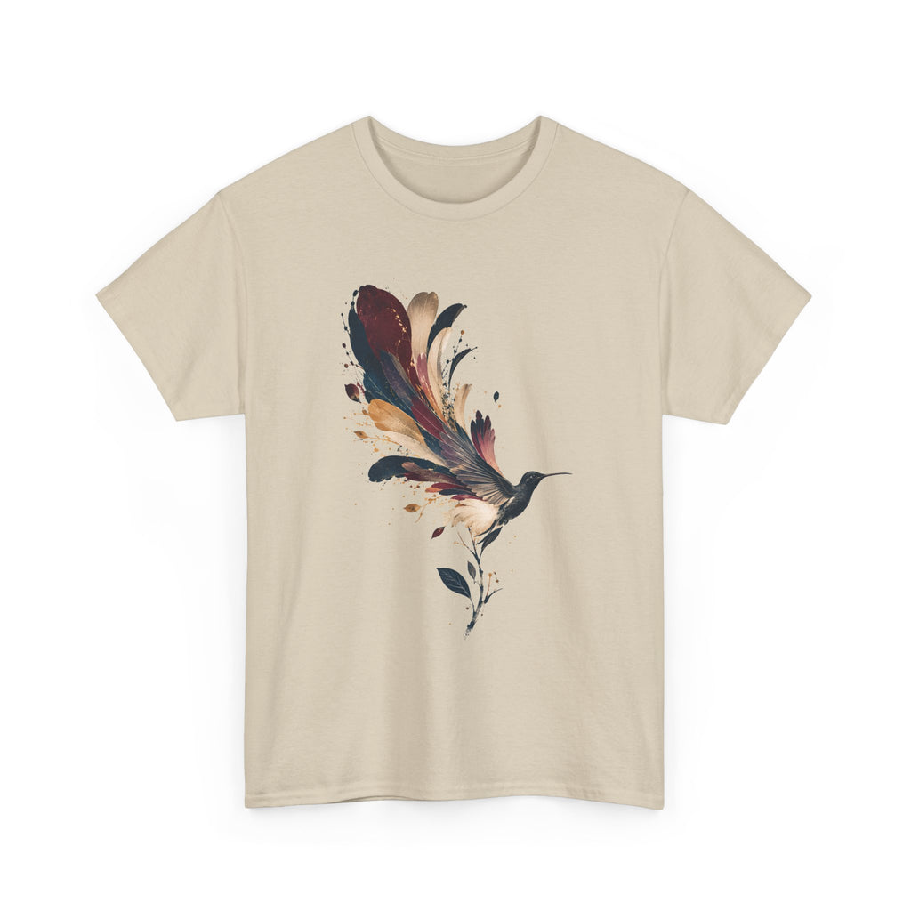 Hummingbird and Floral Wing Tee