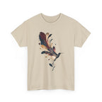Hummingbird and Floral Wing Tee