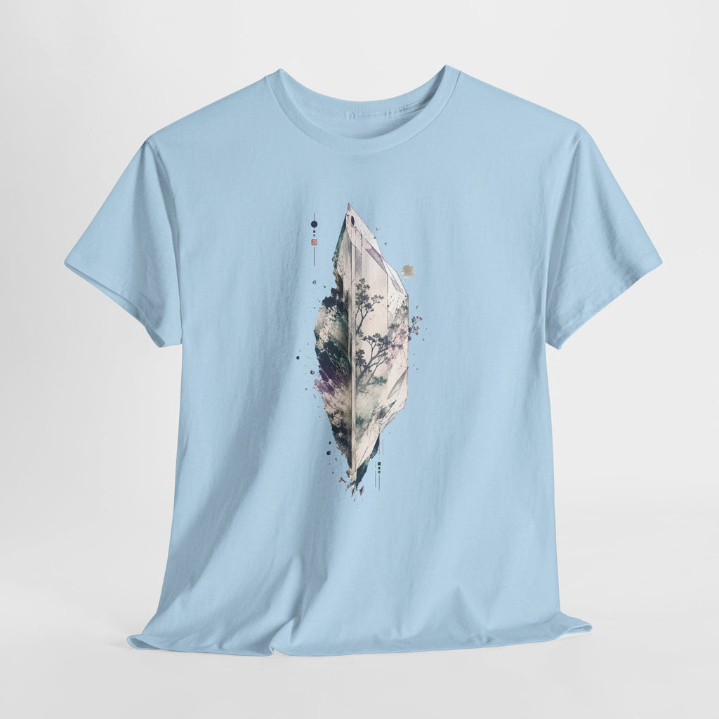 Crystal and Botanical Illustration T-Shirt