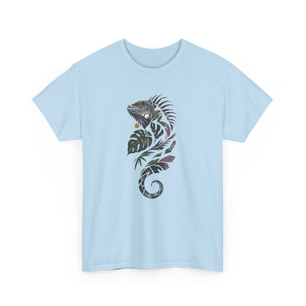 Iguana with Tropical Foliage T-Shirt