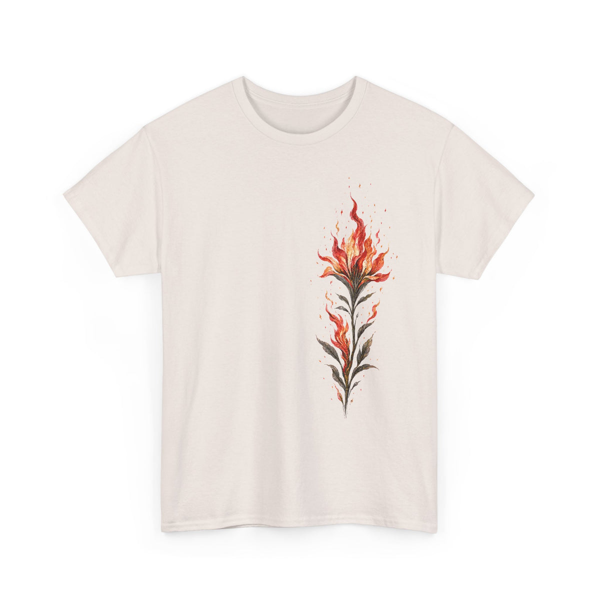 Burning Flower T-Shirt