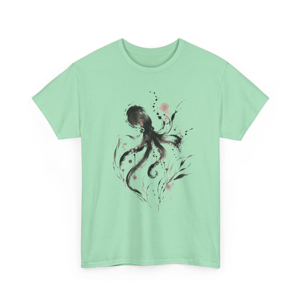 Octopus in Flowing Ink T-Shirt