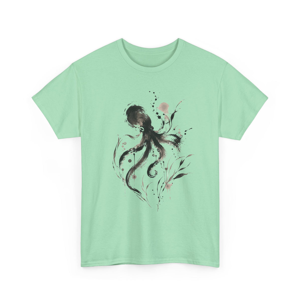 Octopus in Flowing Ink T-Shirt