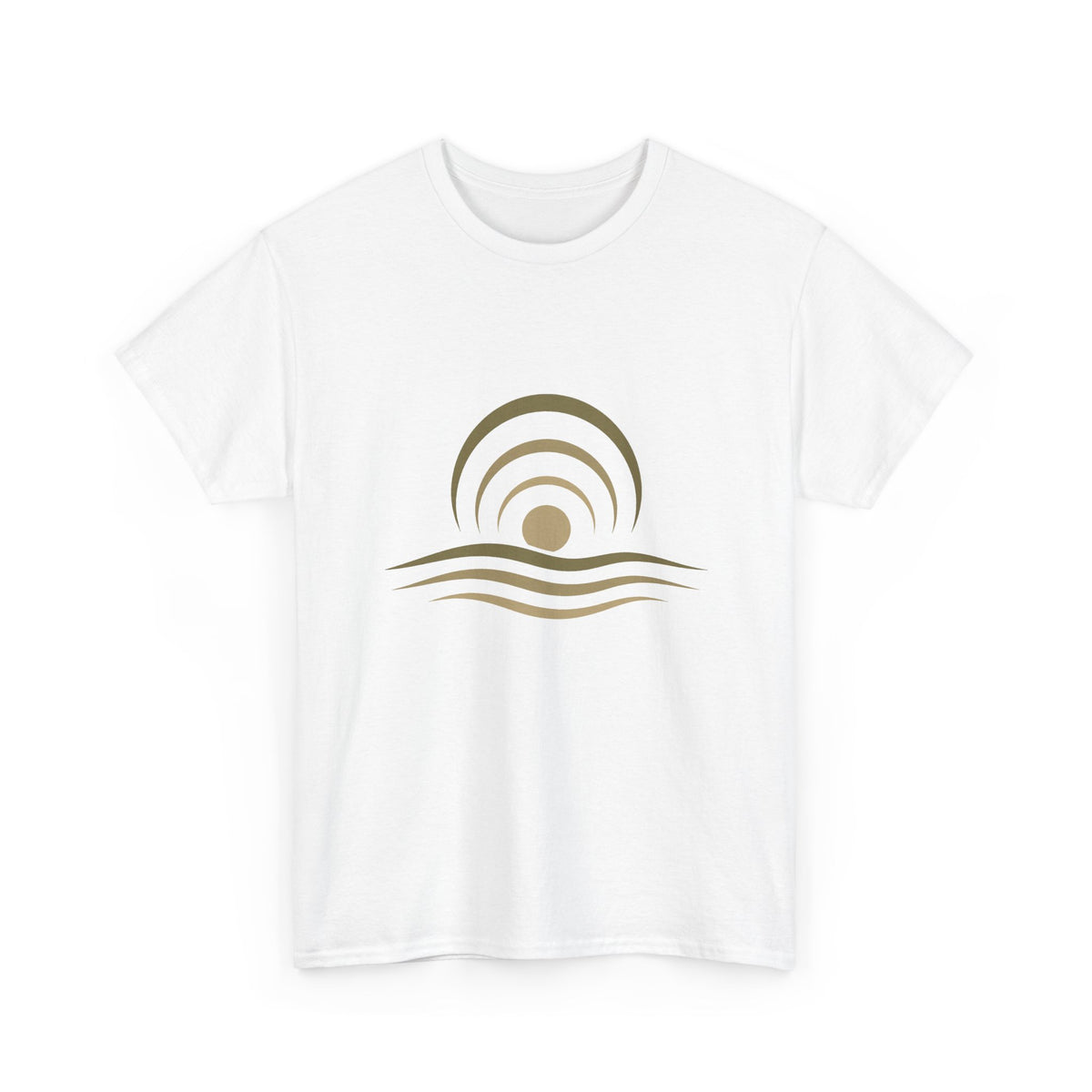Minimalist Ocean Sunset T-Shirt