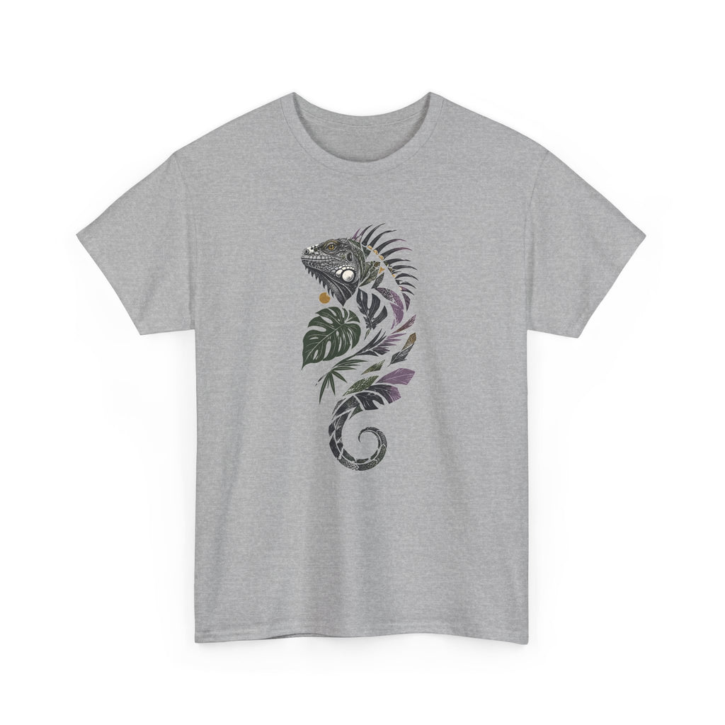 Iguana with Tropical Foliage T-Shirt