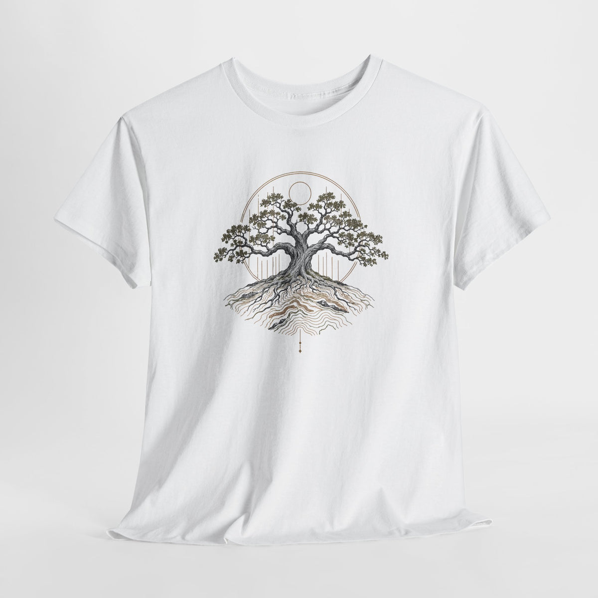 Ancient Bonsai Gold Tree T-Shirt