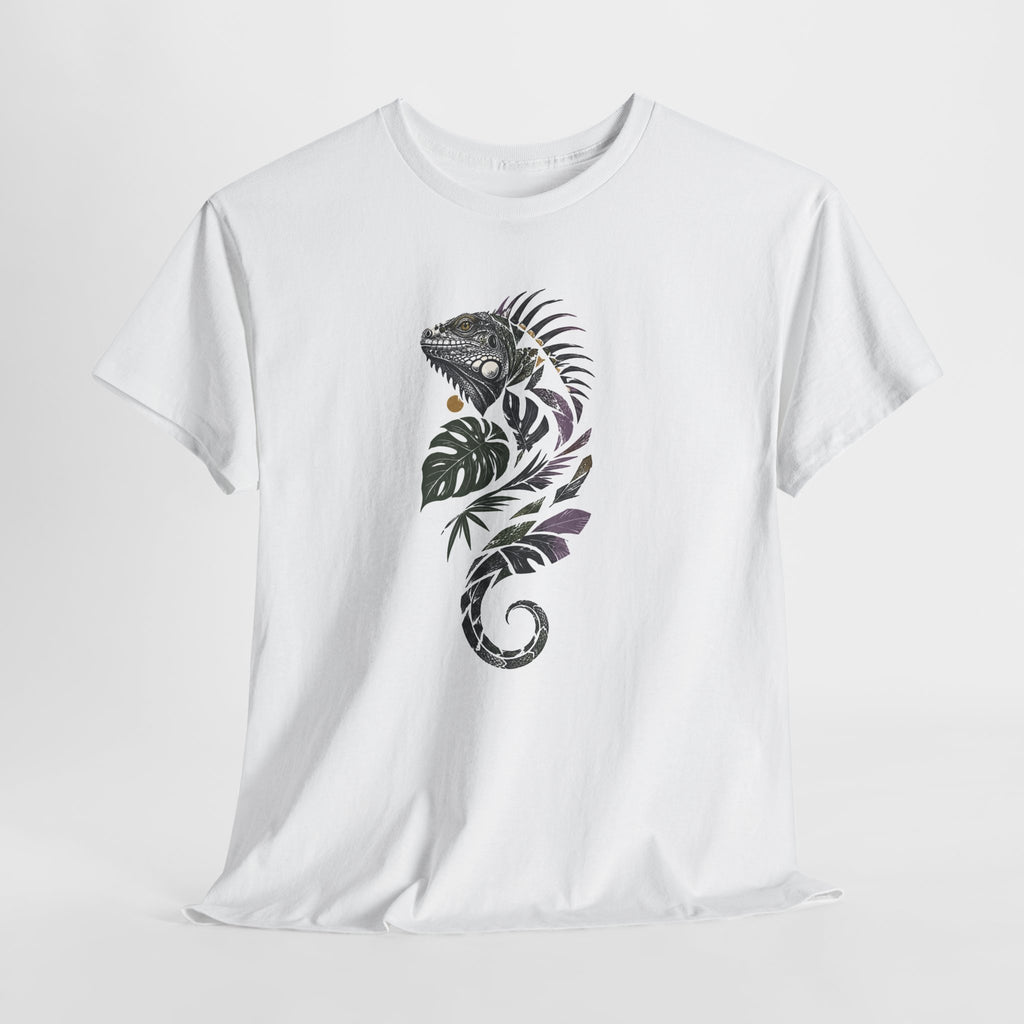 Iguana with Tropical Foliage T-Shirt