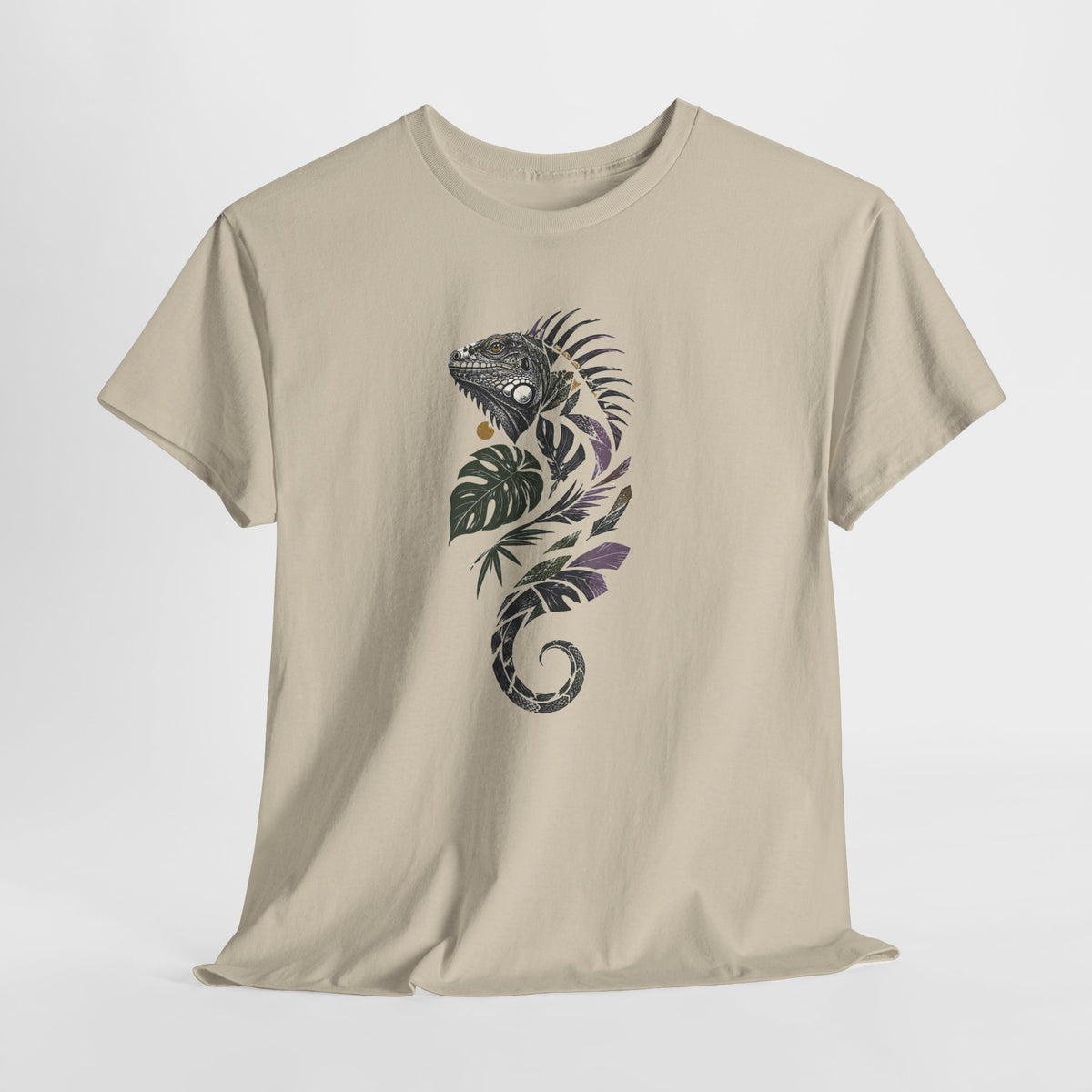 Iguana with Tropical Foliage T-Shirt