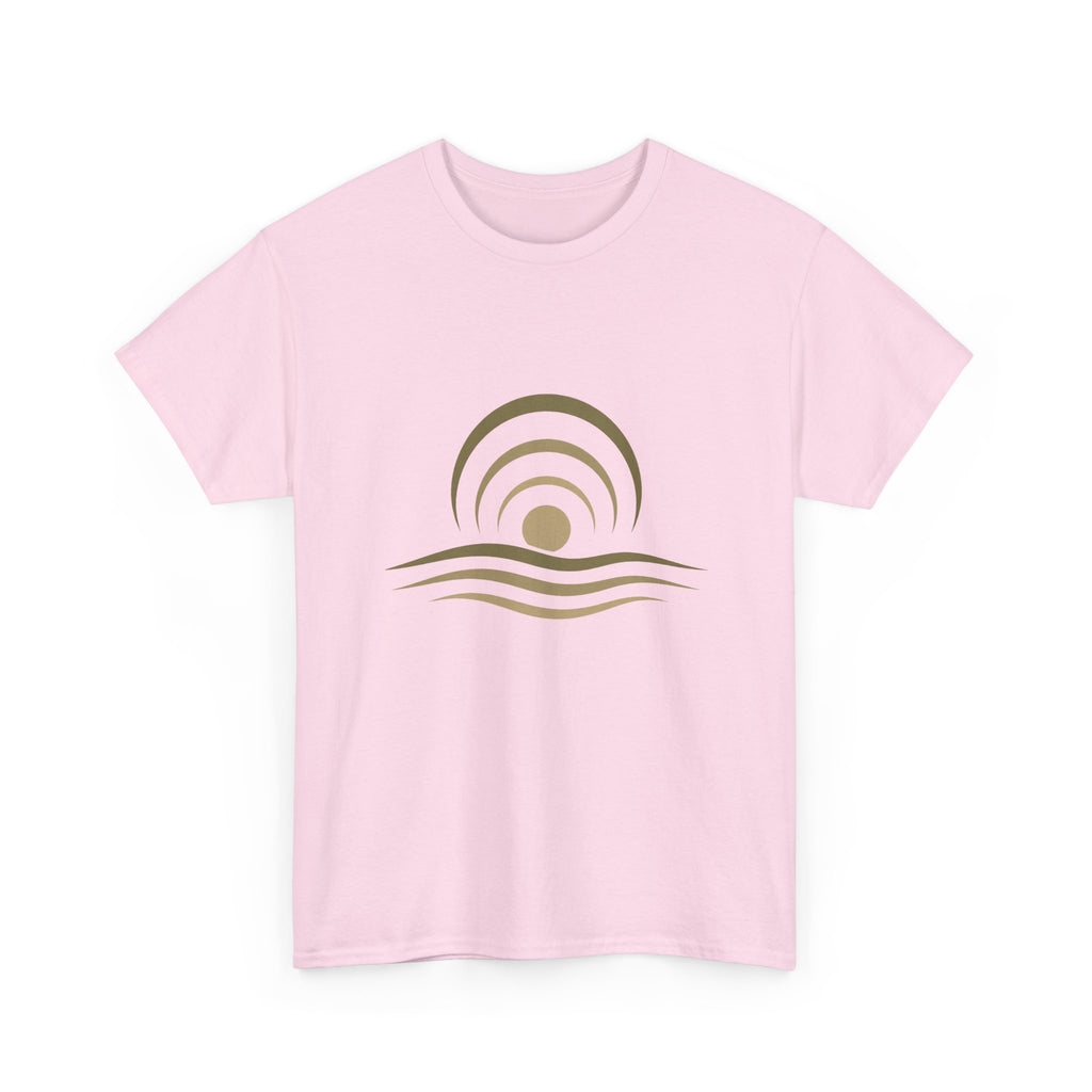 Minimalist Ocean Sunset T-Shirt