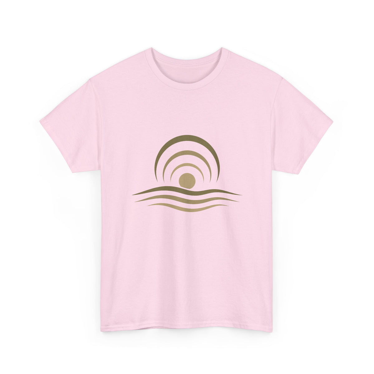 Minimalist Ocean Sunset T-Shirt