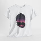 Cosmic Vortex Over a Pine Lake T-Shirt