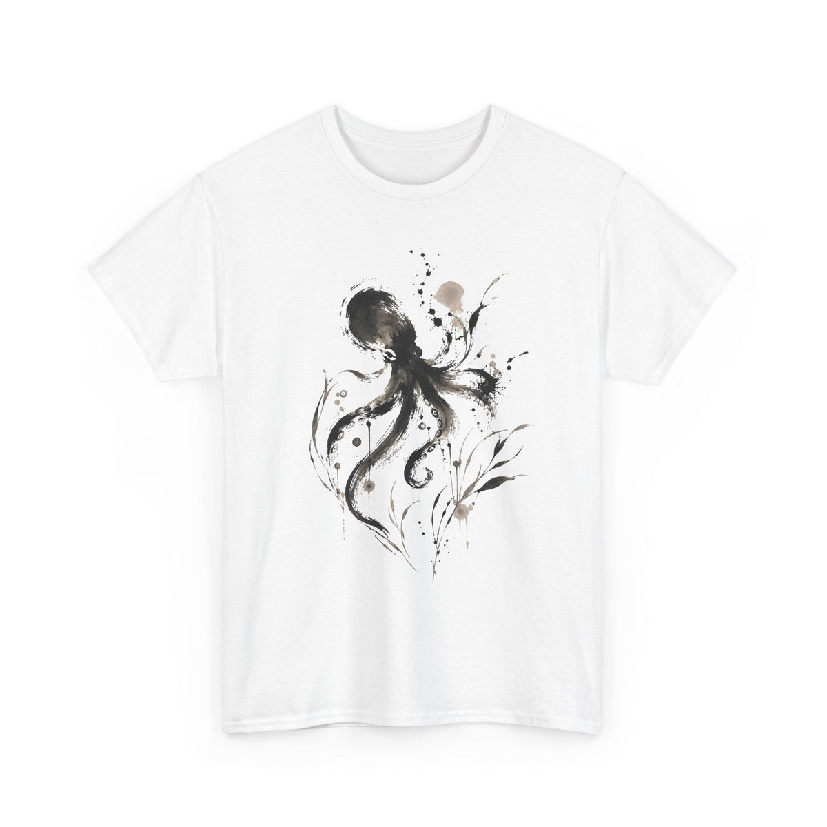 Octopus in Flowing Ink T-Shirt