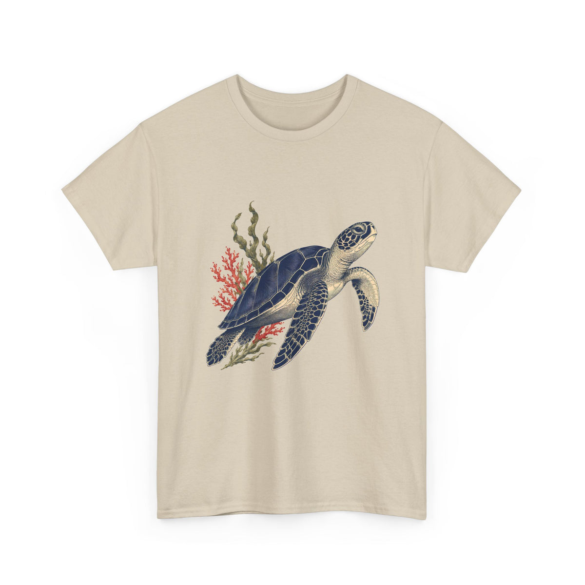 Sea Turtle and Coral T-Shirt