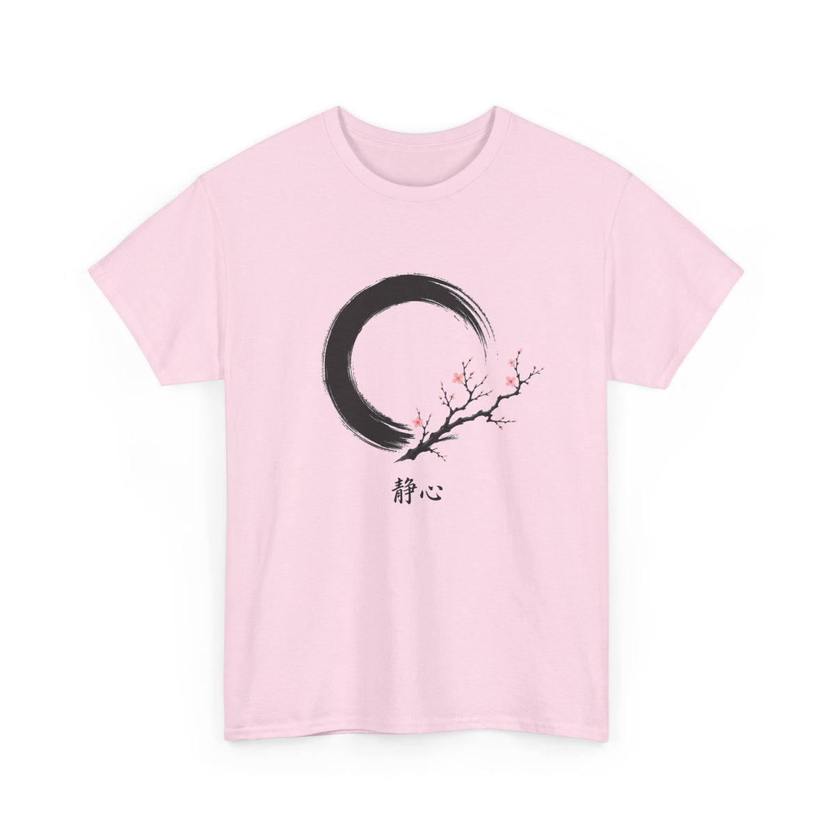 Zen Enso with Sakura Branch