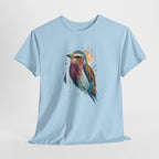 Vibrant Geometric Bird Portrait T-Shirt
