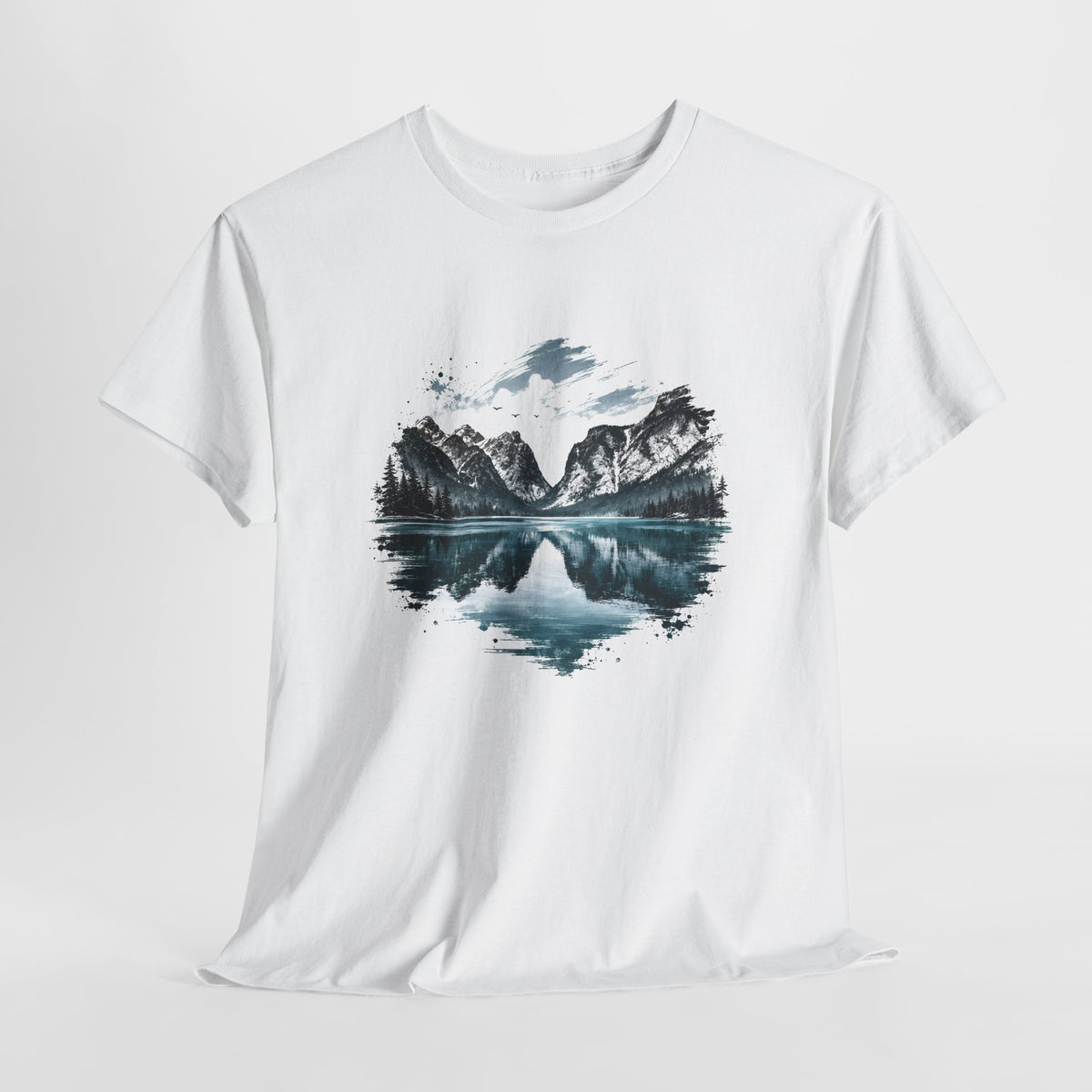 Mountain Lake Reflection T-Shirt