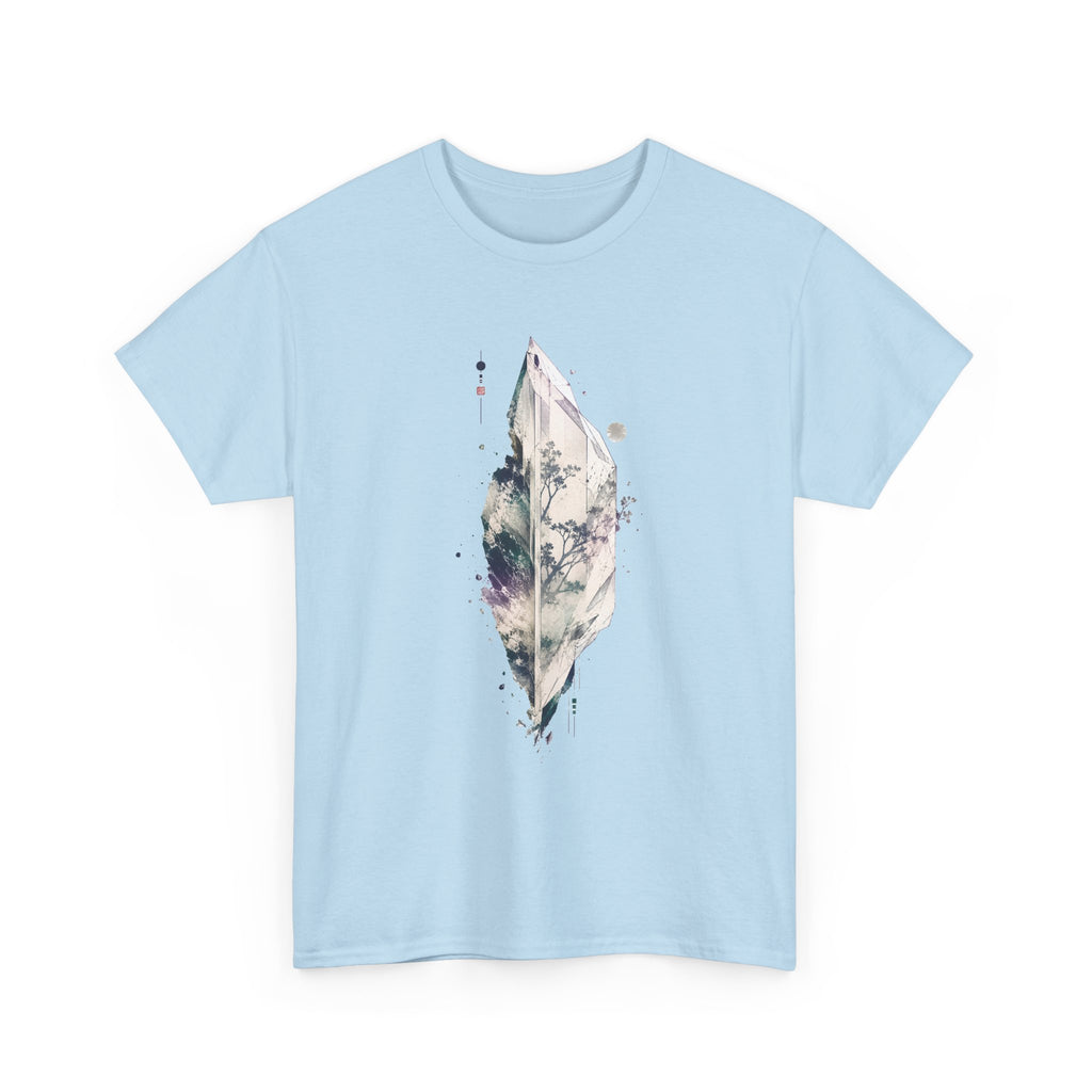 Crystal and Botanical Illustration T-Shirt