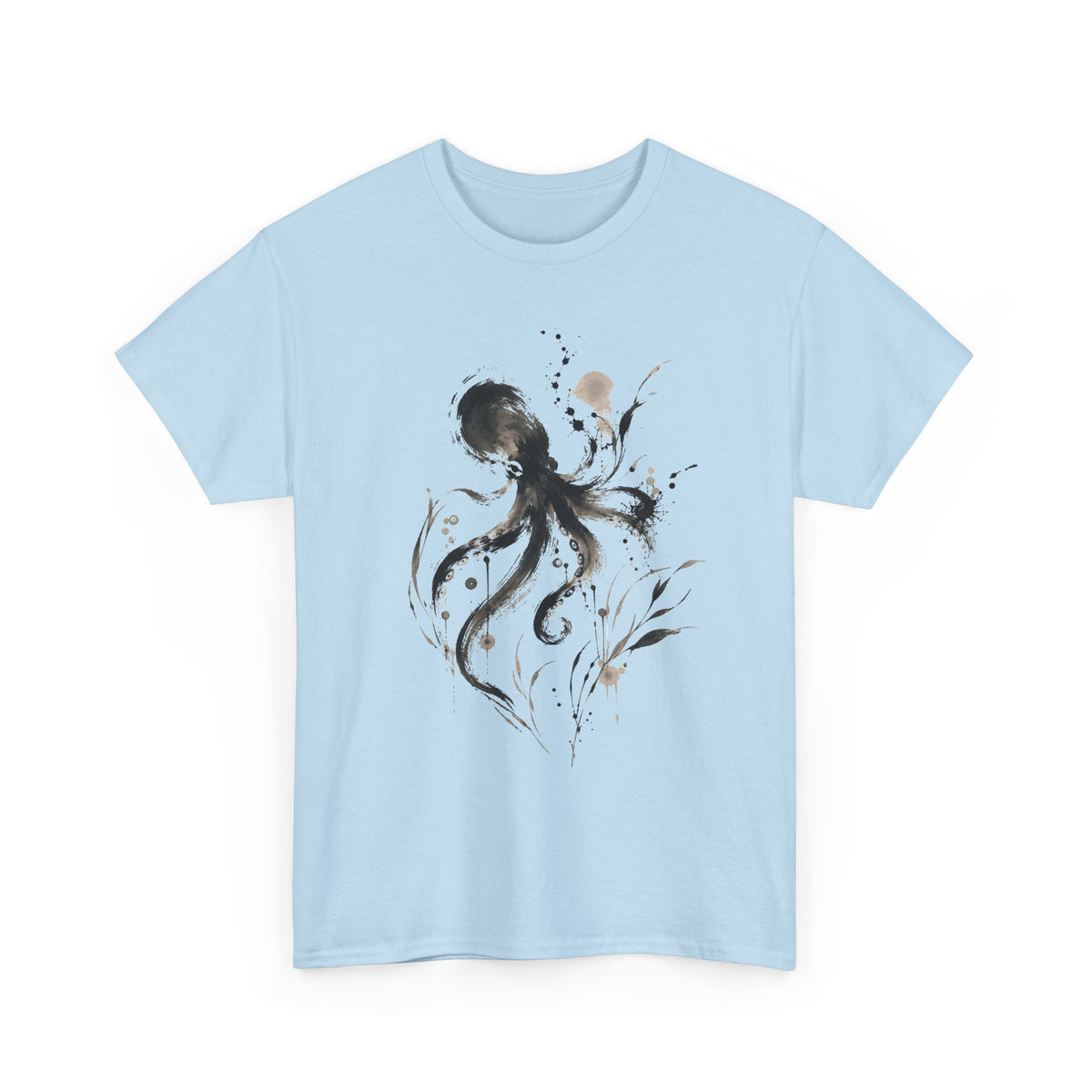 Octopus in Flowing Ink T-Shirt