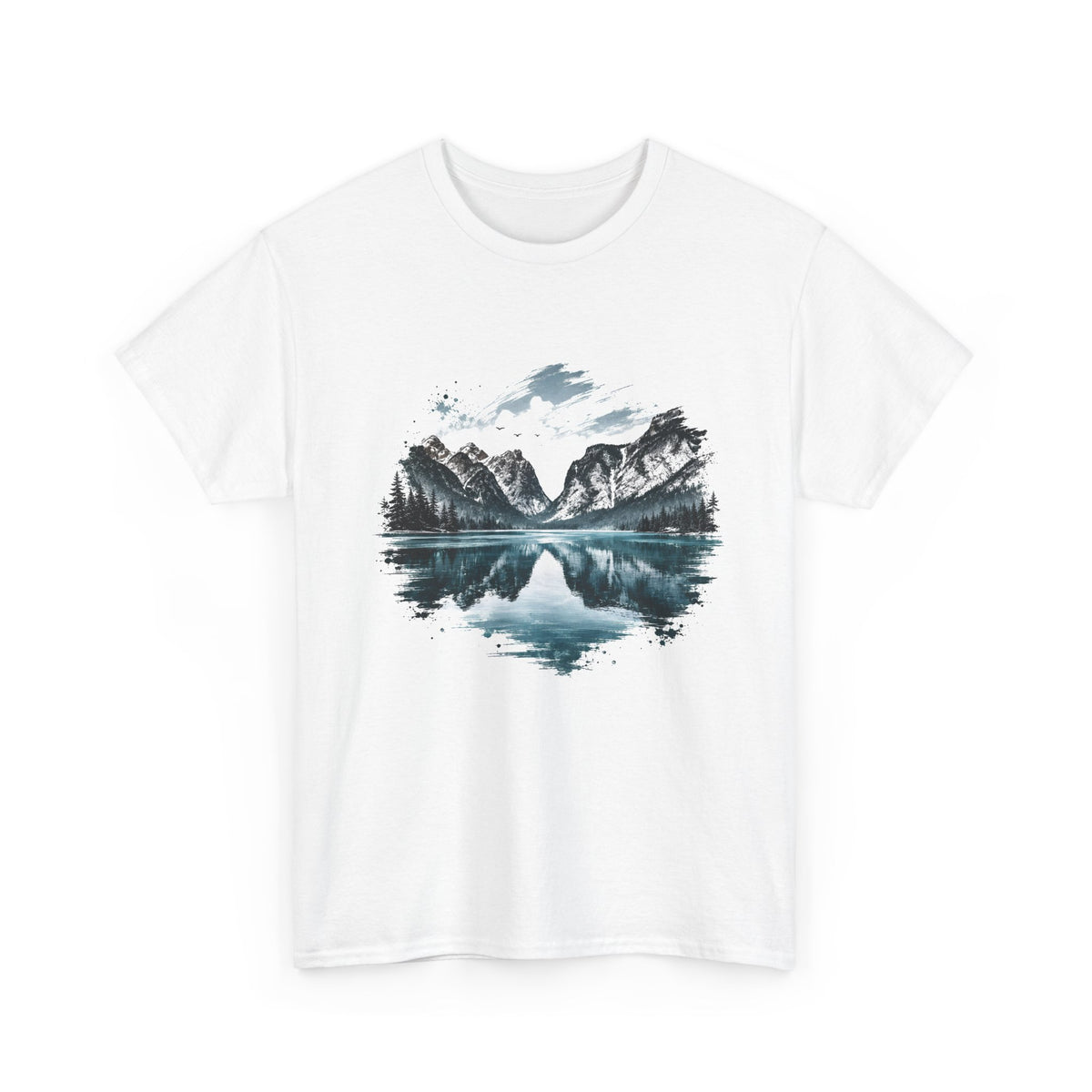 Mountain Lake Reflection T-Shirt