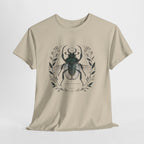 Scarab Botanical Emblem T-Shirt