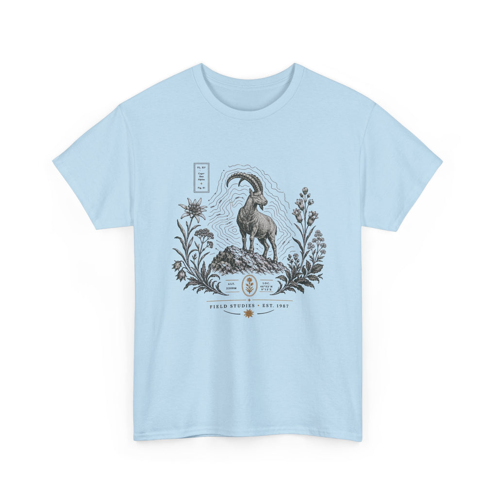 Vintage Alpine Ibex Field Studies Emblem T-Shirt