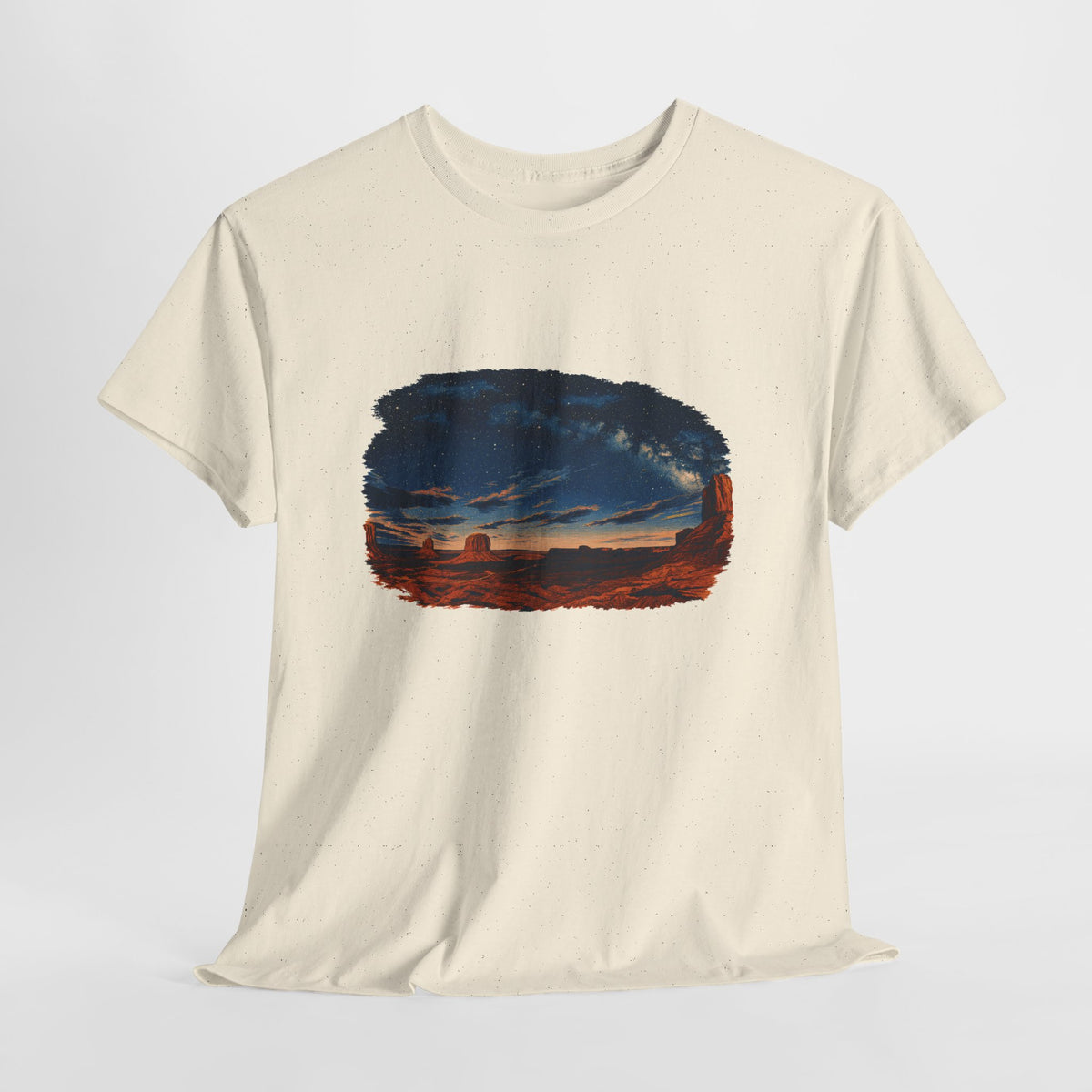 Milky Way Over Desert Buttes T-Shirt