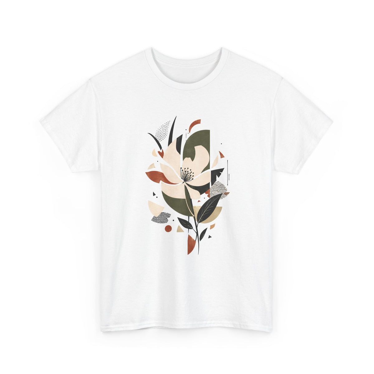 Botanical Flower Collage T-Shirt