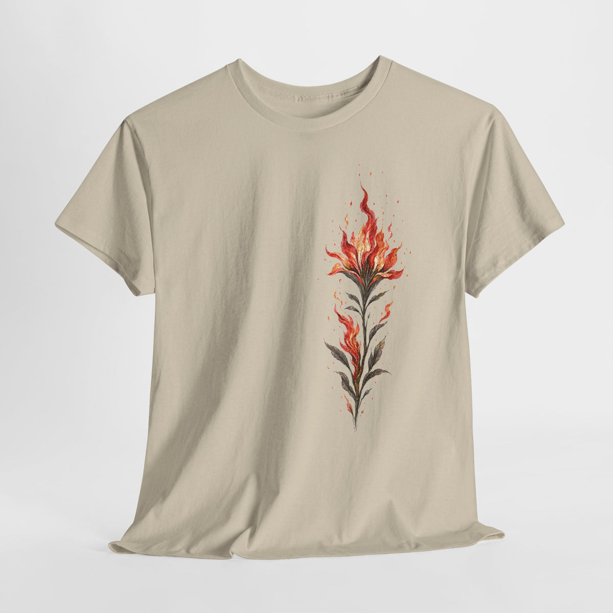 Burning Flower T-Shirt