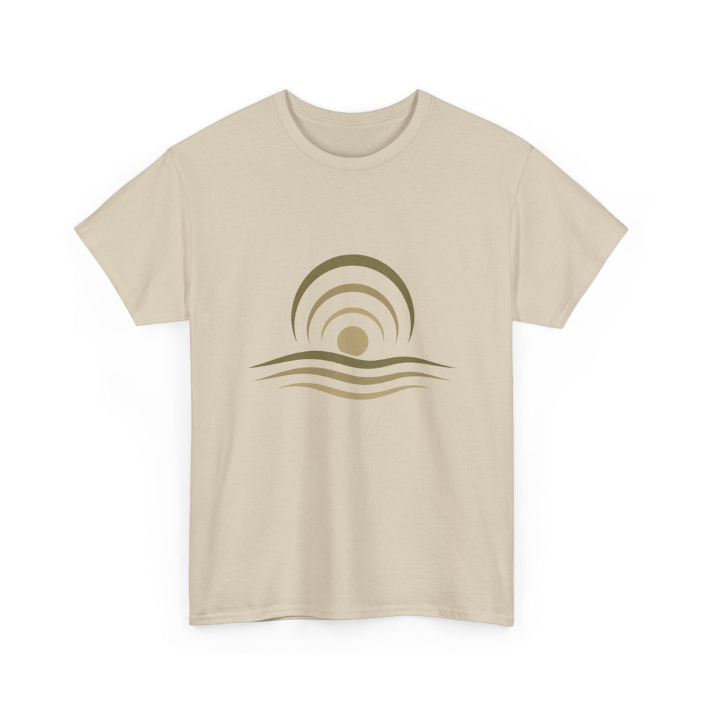 Minimalist Ocean Sunset T-Shirt