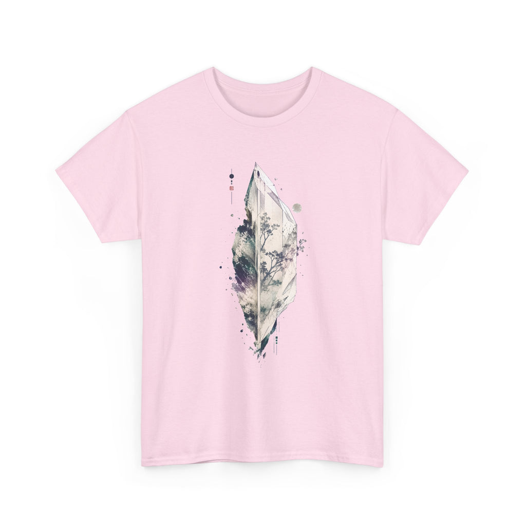 Crystal and Botanical Illustration T-Shirt