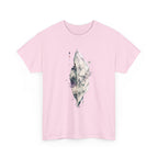 Crystal and Botanical Illustration T-Shirt
