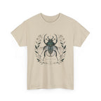 Scarab Botanical Emblem T-Shirt