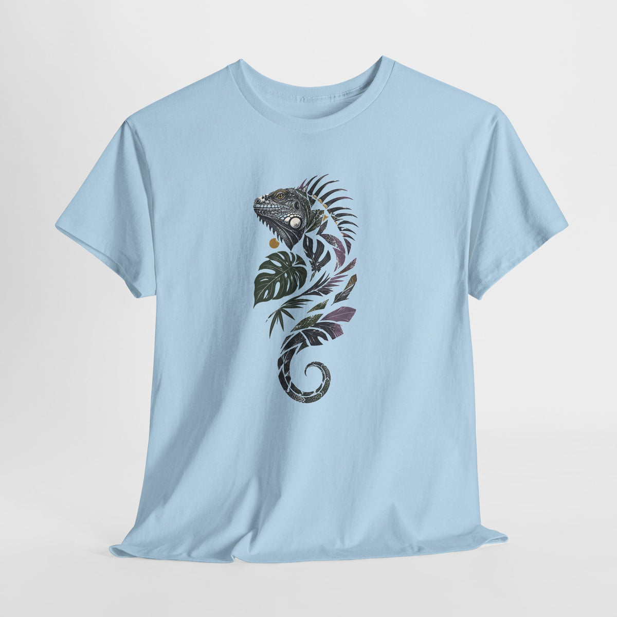 Iguana with Tropical Foliage T-Shirt