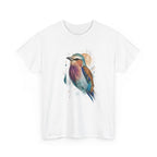 Vibrant Geometric Bird Portrait T-Shirt