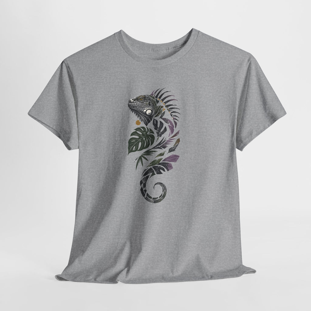 Iguana with Tropical Foliage T-Shirt
