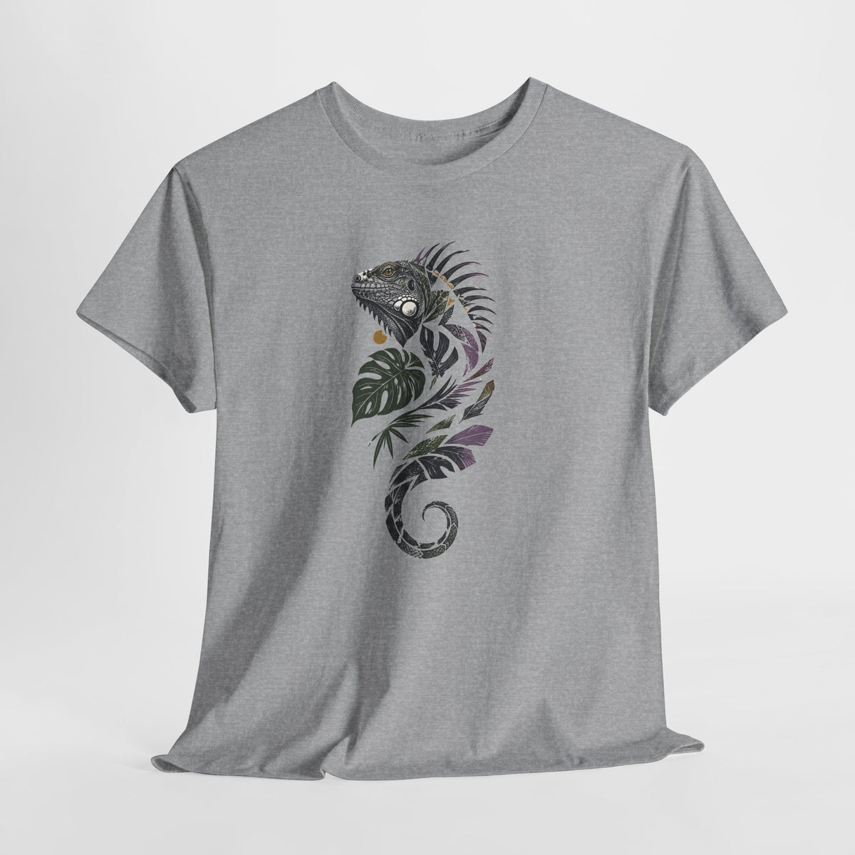 Iguana with Tropical Foliage T-Shirt