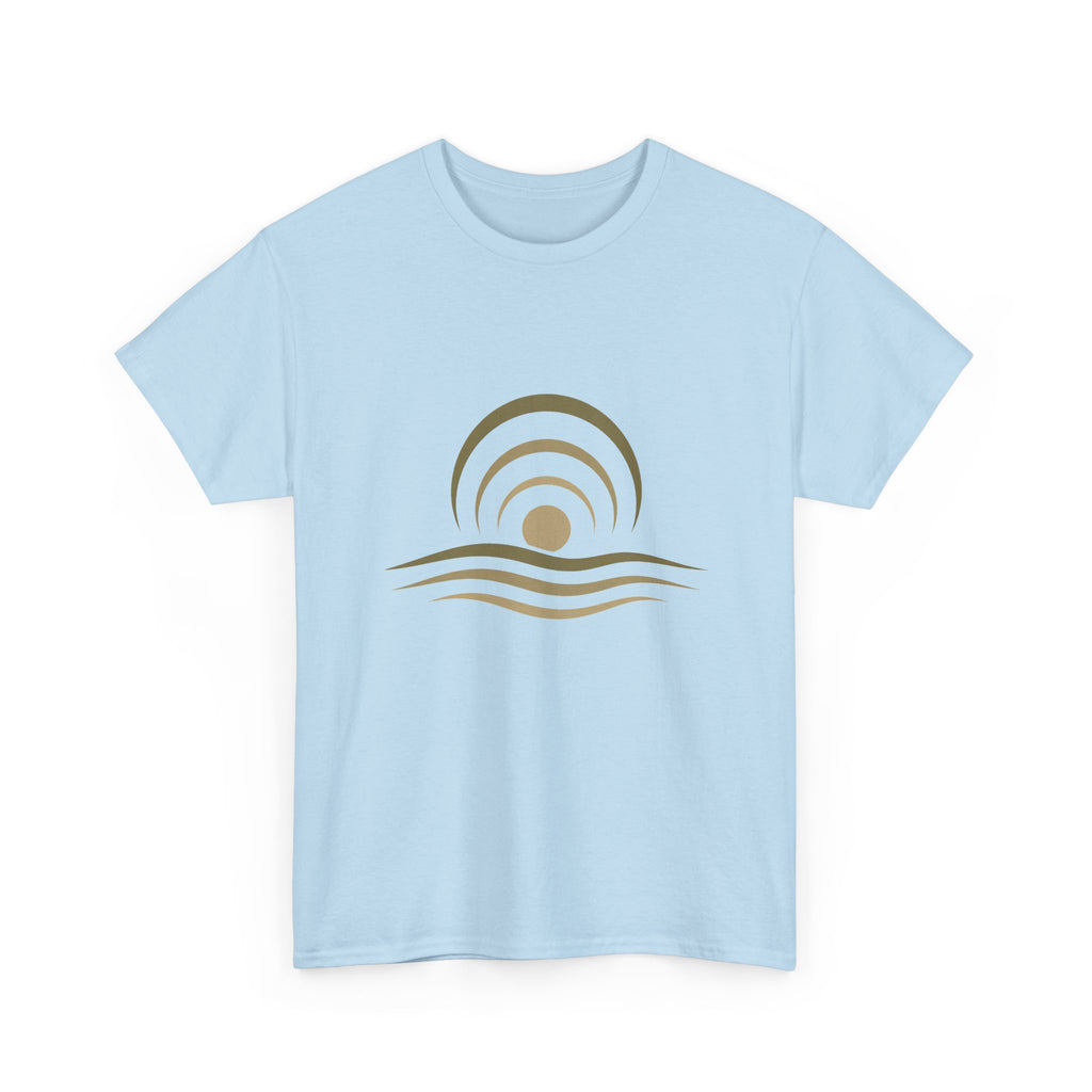 Minimalist Ocean Sunset T-Shirt