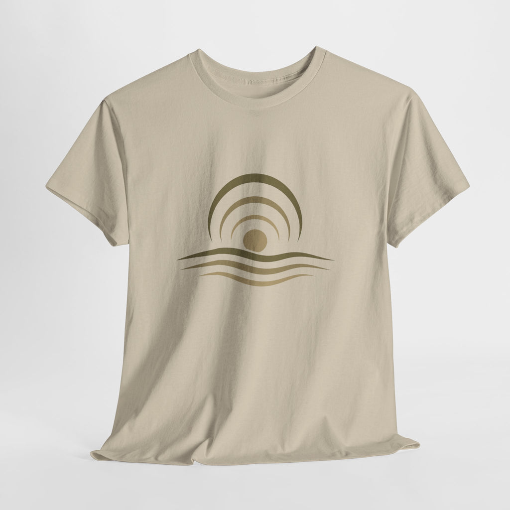 Minimalist Ocean Sunset T-Shirt