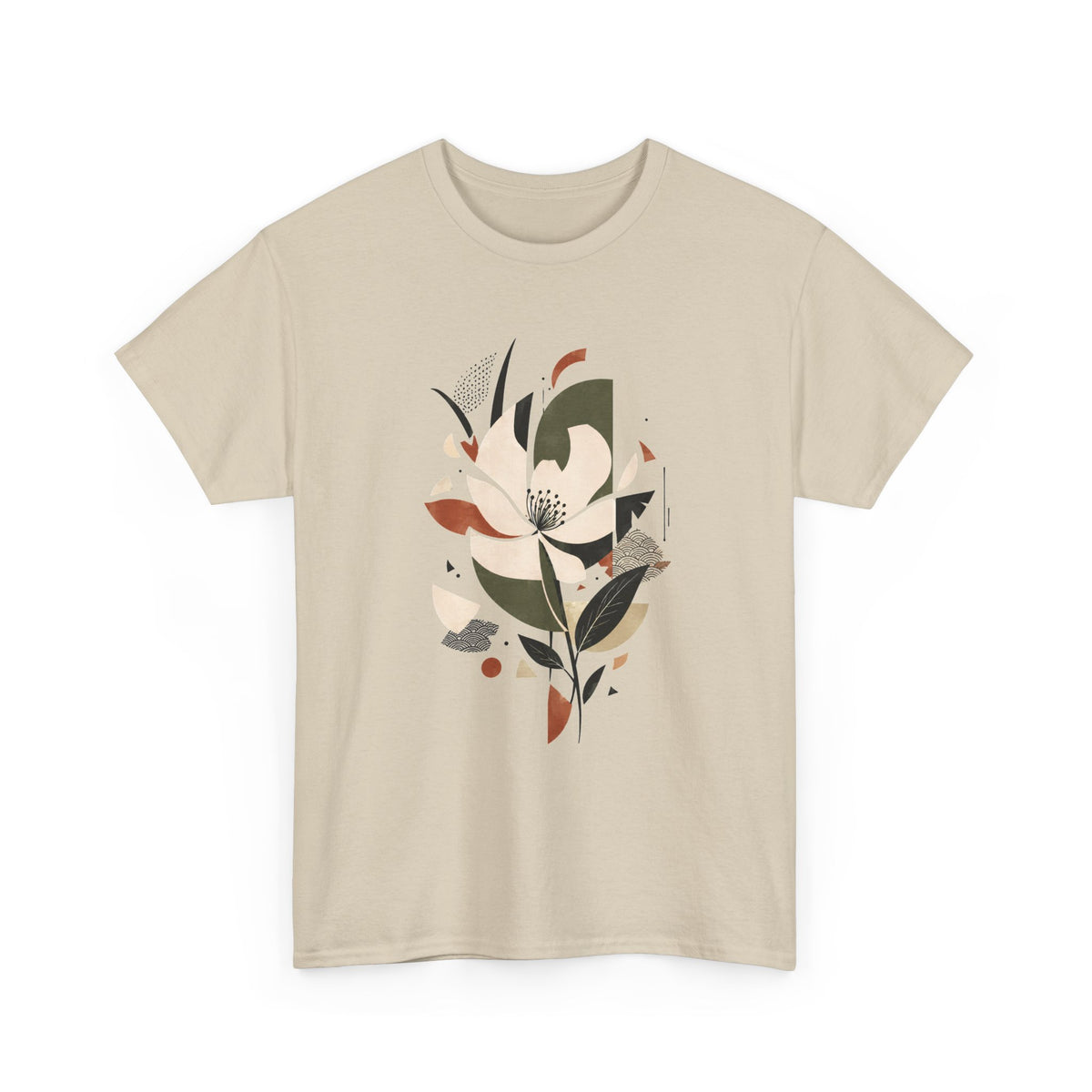 Botanical Flower Collage T-Shirt