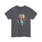 Vibrant Geometric Bird Portrait T-Shirt