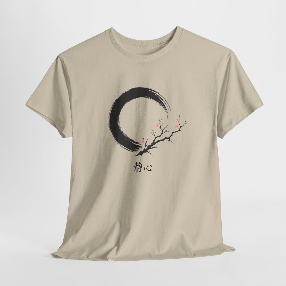 Zen Enso with Sakura Branch