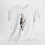Crystal and Botanical Illustration T-Shirt