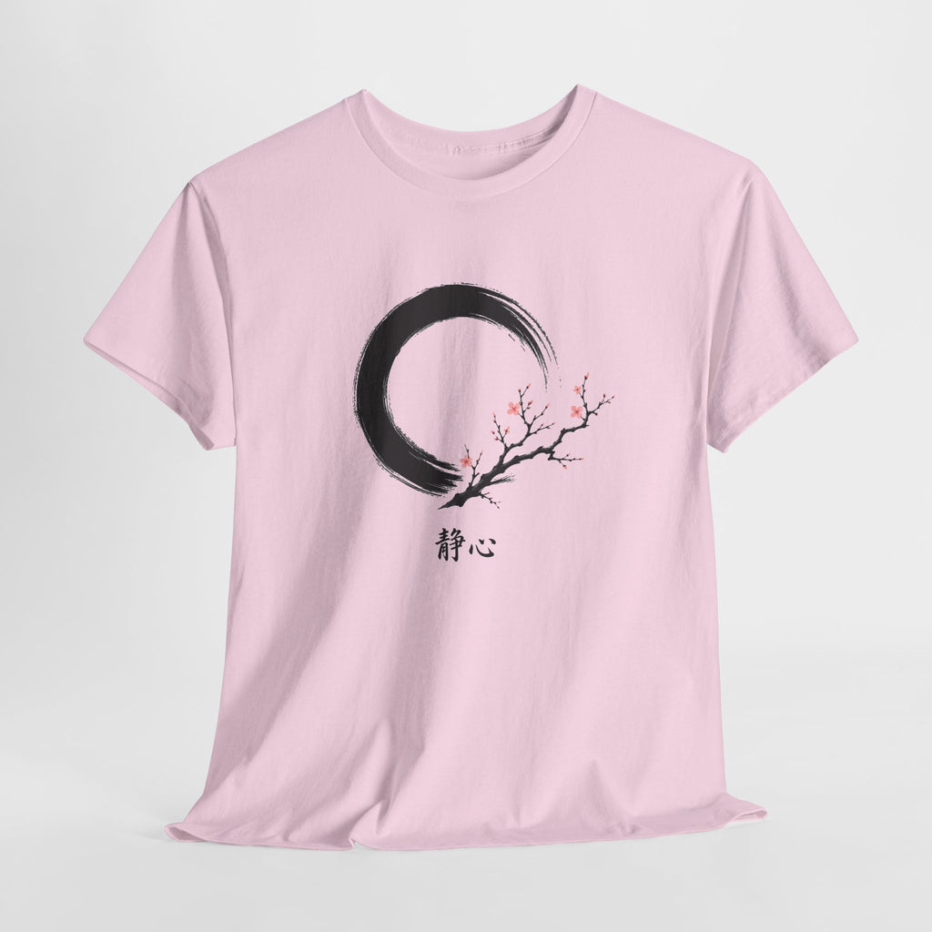 Zen Enso with Sakura Branch